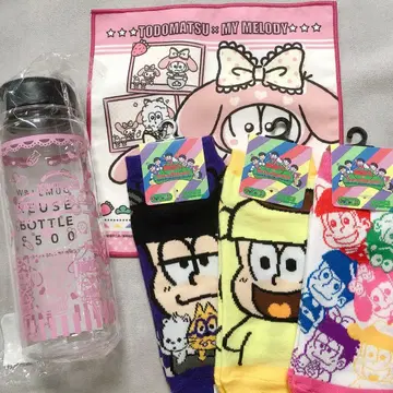 오소마츠 6쌍둥이 x 산리오 캐릭터즈 양말