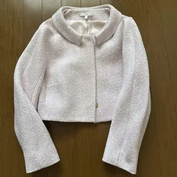 노카라 자켓 옅은 핑크 PAULE KA