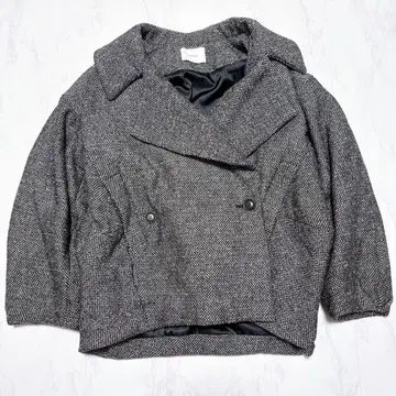 새상품급 MANOF COCOON LINE SHORT COAT S 사이즈