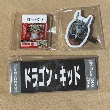 드래곤 키드 얼굴 핑 캔뱃지