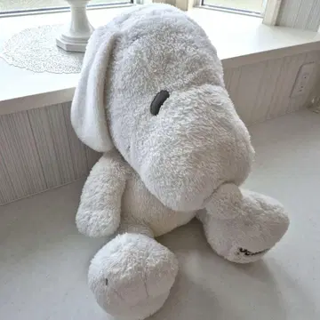 Peanuts 피넛 스누피 봉제 인형 특대형 화이트 희귀 레어