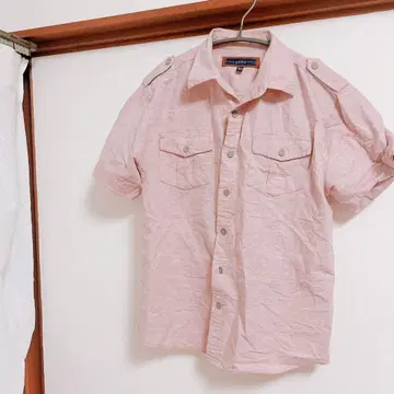 pa&de 핑크 반팔 셔츠 10/12 남성용 여성용