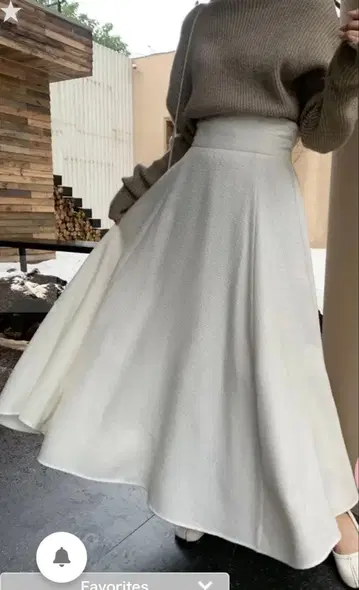 [미사용 새상품] 벌스데이 바쉬 A라인 트위드 스커트