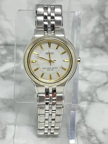 [ 전파 솔라 작동품 ] SEIKO 세이코 3B21-0AC0 티타늄