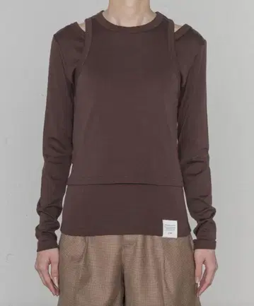 HYKE 하이크 레이어드 롱 슬리브 티