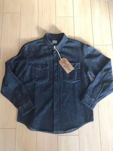 레어 TENDERLOIN DENIM SHT BD 데님 셔츠 M 미사용품