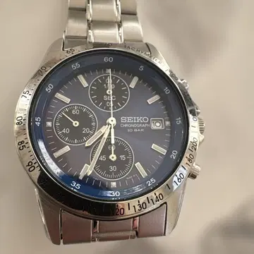 SEIKO 셀렉션 남성용 쿼츠 크로노그래프 워치 SBTQ071