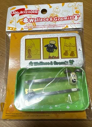 당시물 월레스와 그루밋 캔 헤어핀 Wallace & Gromit
