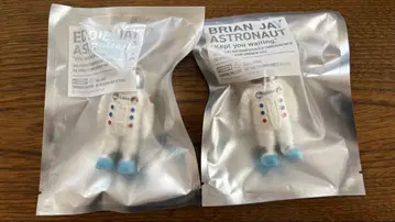 우주형제 에디&브라이언 인형 키링