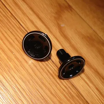 DRT VARIAL 휠캡 DISH 블랙 2개 세트 바리알