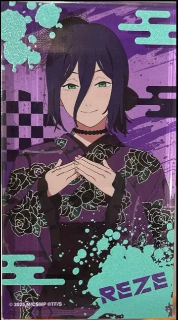 체인소 맨 OMATSURI 룰렛 아크릴 블록 레제 게임