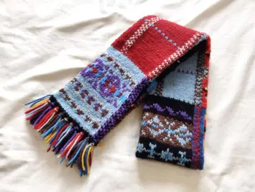 인버앨런 Inverallan 크레이지 패턴 로게이지 머플러 영국제