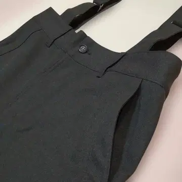 [미착용] niko and - 서스펜더 와이드 팬츠