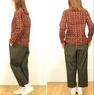 타이거 브로칸테 타고사쿠 팬츠 블랙 M 사이즈 사루엘 텐쿠마루