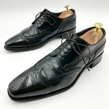 리걸 비즈니스 슈즈 윙팁 25cm 일본제 블랙 Y1234