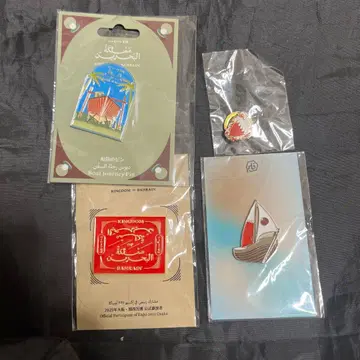 오사카 만박 바레인 핀배지 세트