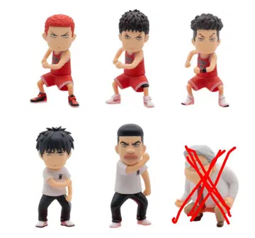 극장판 영화 슬램덩크 피규어 컬렉션 5체 세트 정품