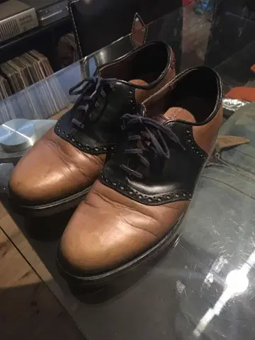 미국제 빈티지 안장 신발