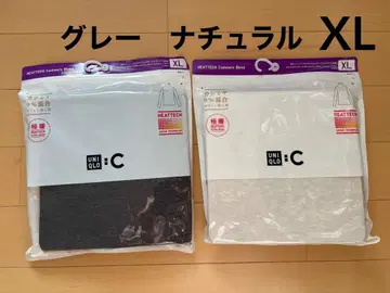 유니클로 울트라 웜 히트텍 캐시미어 블렌드 터틀넥 2장 세트 XL