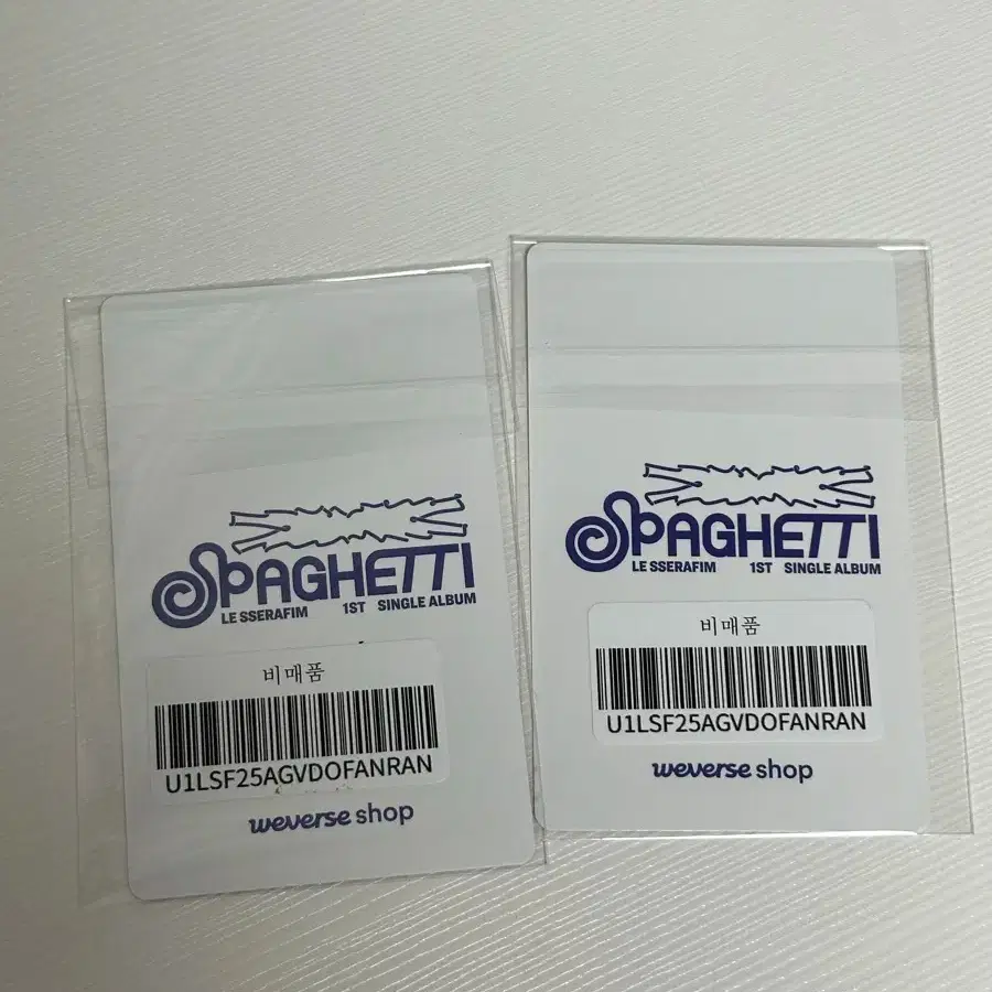 Le Sserafim Spaghetti SPAGHETTI Weverse video call event pre-order