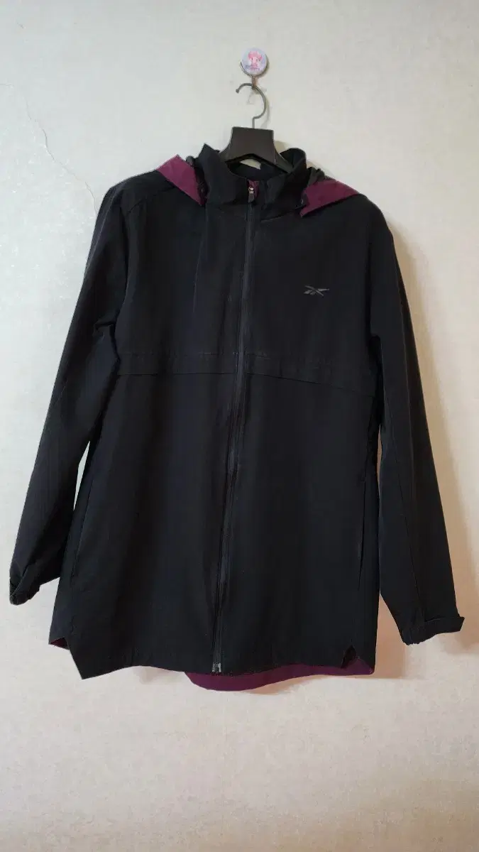 Reebok Black Hooded Track Jacket