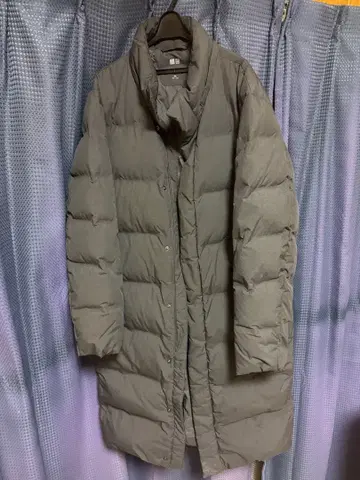 UNIQLO 그레이 다운 코트 XXL