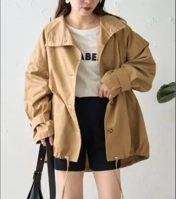 차오패닉 티피 멀티 웨이 소매 탈부착 트렌치 미들 기장 코트