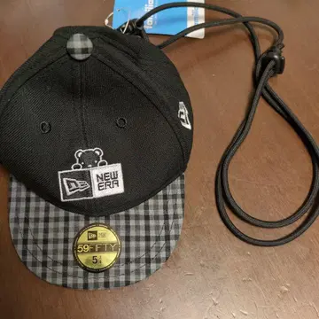 패밀리아 x NEW ERA 캡 타입 숄더백 블랙