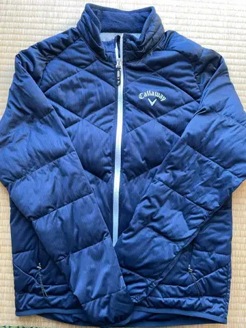 캘러웨이 네이비 퀼팅 다운 자켓 M