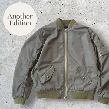 [ 새상품급 ] 어나더 에디션 밀리터리 자켓 MA-1 카키 M