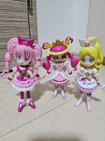 프리큐어 피규어 3체 세트