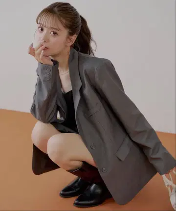 chico 그레이 자켓