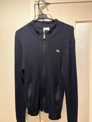 00s Y2K LACOSTE 집업 니트 드라이버 니트 4