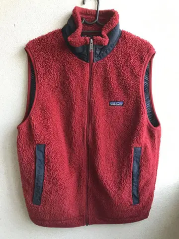 레어! 미국제 Patagonia 레트로X 베스트 M 레드