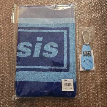 oasis 페이스 자카드 타월 타월 홀더 2세트