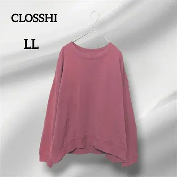 크로시 트레이닝복 오버 사이즈 핑크 루즈핏 LL