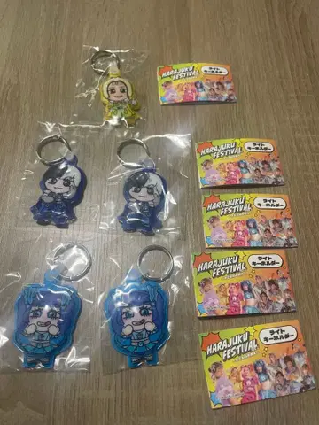 HARAJUKU FESTIVAL 캐릭터 키링 5개 세트