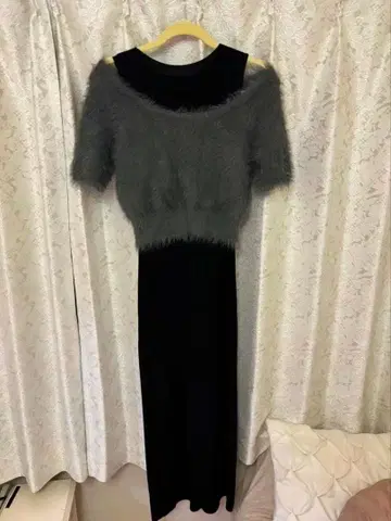 내추럴 뷰티 베이직 니트 세트 원피스