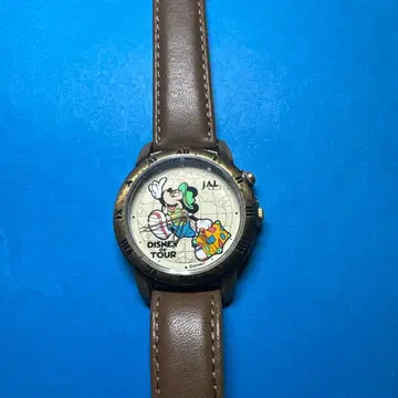 MINNIE MOUSE x JAL 쿼츠 손목시계