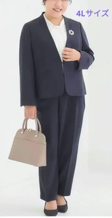 시마무라 Hina style 수트 4L 네이비 빅 사이즈