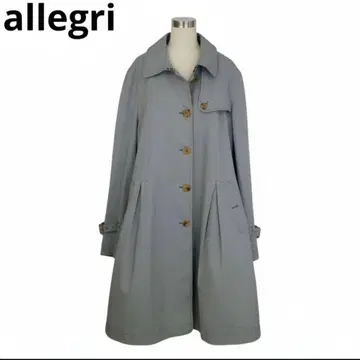 알레그리 롱 코트 민트 그린 M L 코트