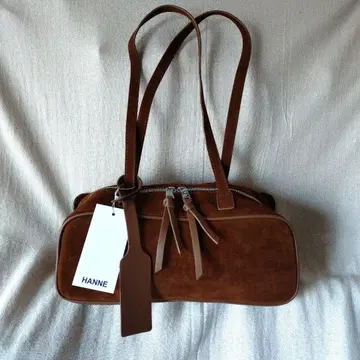 HANNE 랜드스케이프 스웨이드 BAG 브라운