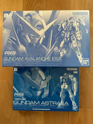 RG 건담 프라모델 아발란체 엑시아 아스트레아 부품 세트 미조립 새상품