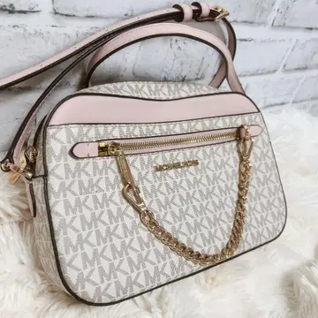 MICHAEL KORS 로고 프린트 숄더백