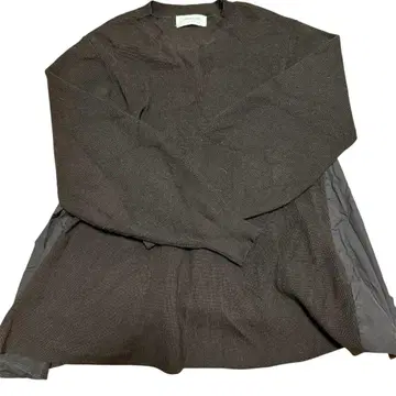 [오파크 클립] 니트 브라운 OPAQUE.CLIP 긴팔 스웨터