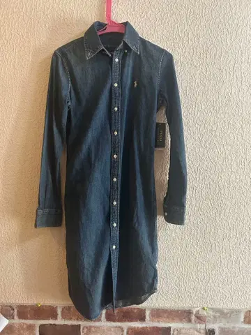 랄프 로렌 미사용 데님 원피스