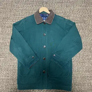 90s 랜즈엔드 LANDS' END 헌팅 재킷 커버올
