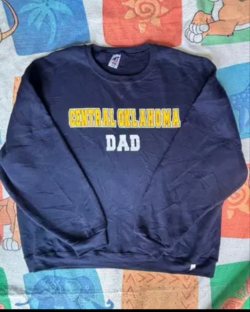 러셀 앞 V 칼리지 로고 빈티지 맨투맨 러셀