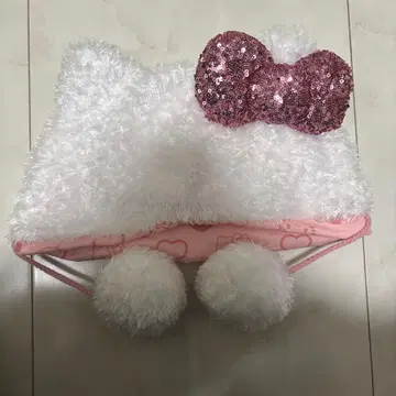 유니버설 스튜디오 재팬 유니버설 usj 키티 모자 착용 머리띠