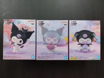 산리오 캐릭터즈 쿠로미 피규어 컬렉션 전 3종